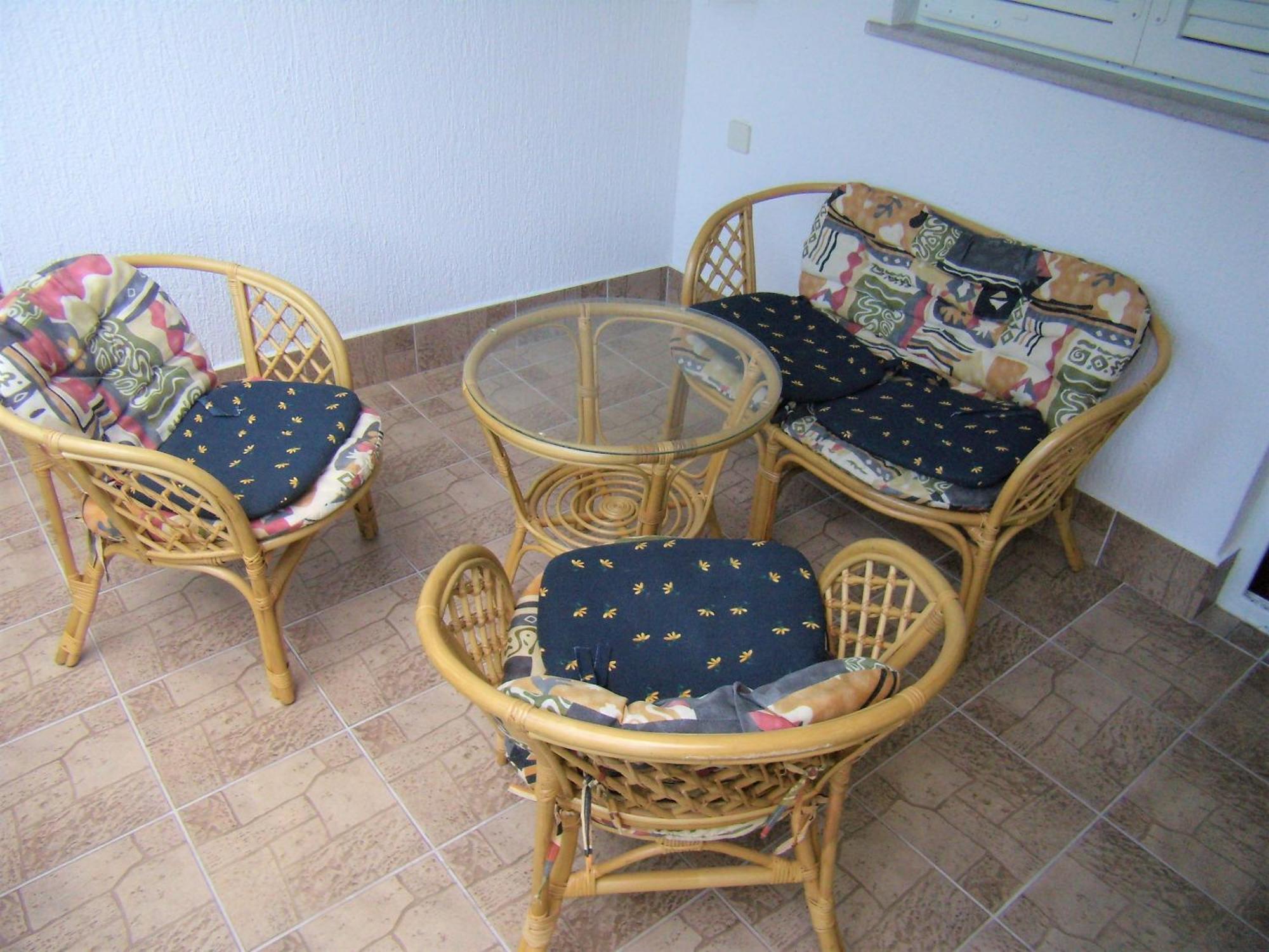 Apartment mit 1 Schlafzimmer und Balkon